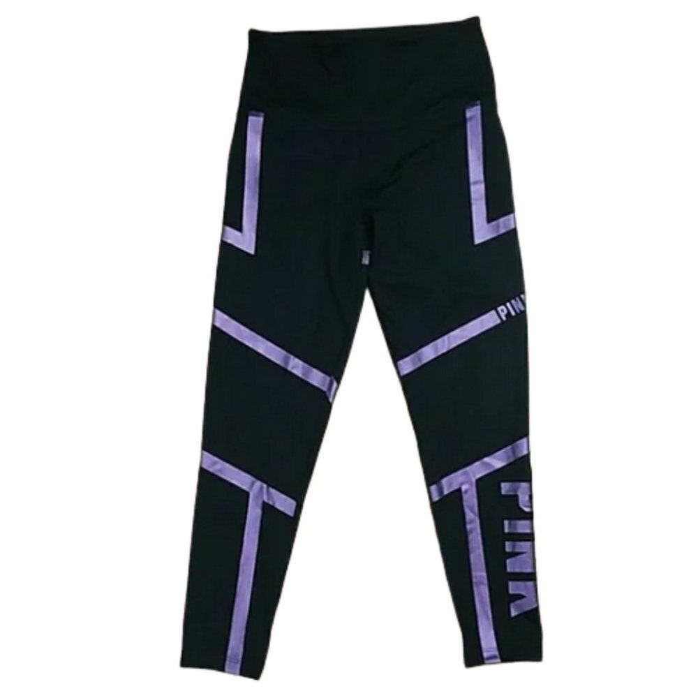 Pink Victoria's Secret high waist ankle legging